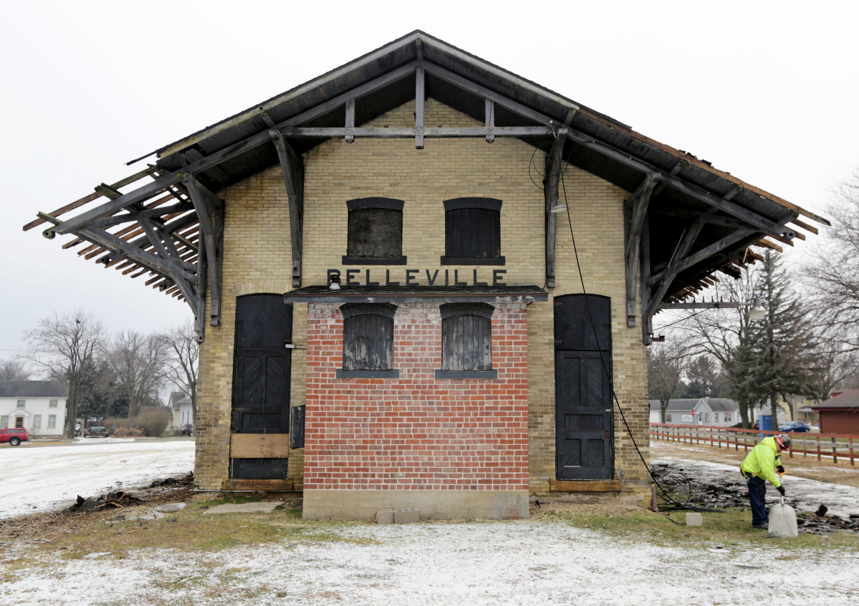 Historic Belleville train depot on its way to new life and photo