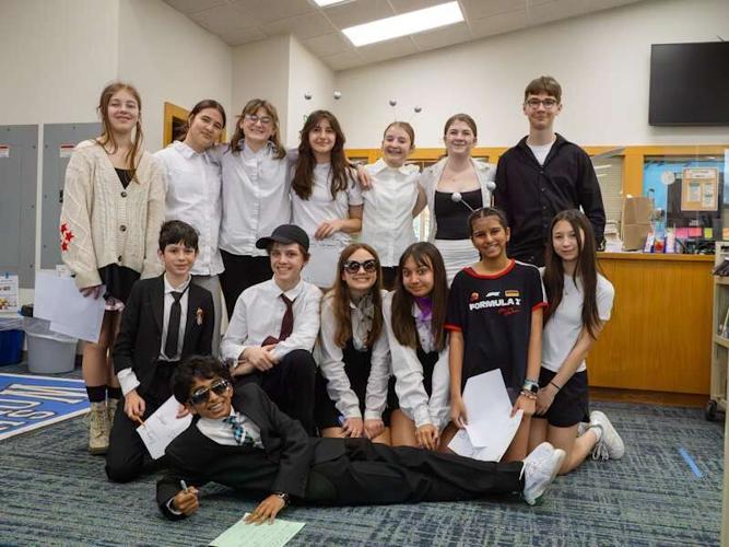 Spring Harbor Middle School Students Take the Lead on Epic "Clue Day"