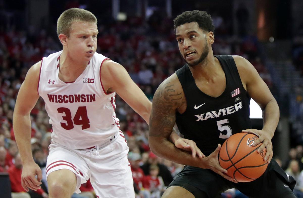 Badgers Will Play At Xavier Nov 13 In Gavitt Tipoff Games