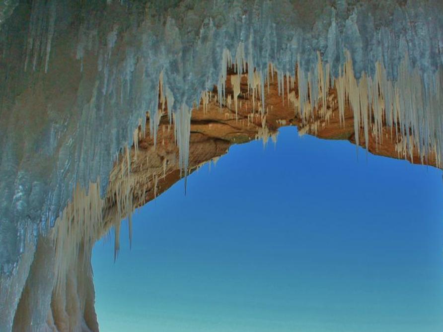 Apostle Islands Ice Caves Map