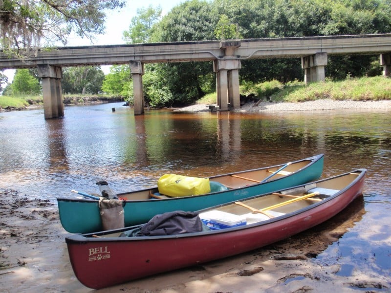 Outdoors Arbuckle Creek in central Florida a scene to behold