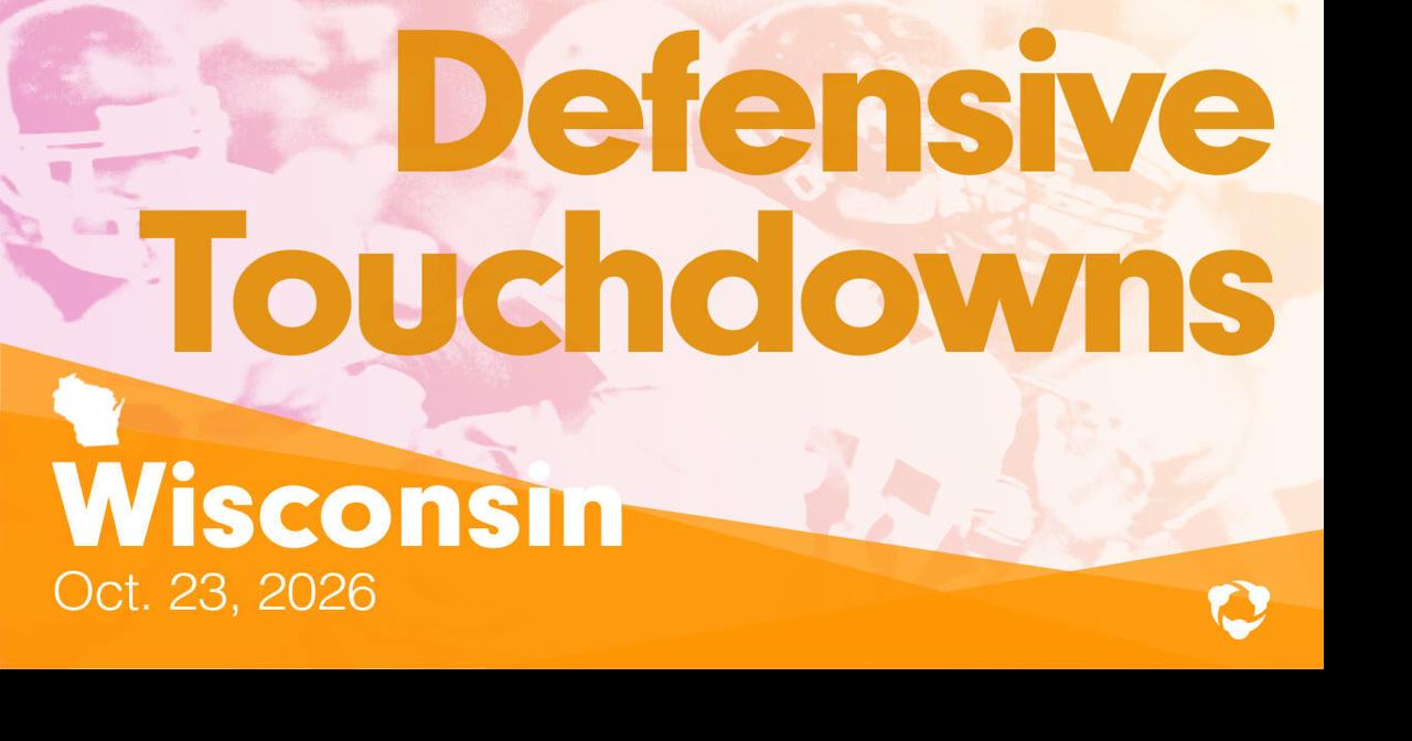 PREP FOOTBALL 5 inconceivable defensive TDs from around Wisconsin: First round edition Oct 27, 2026 13 hrs ago