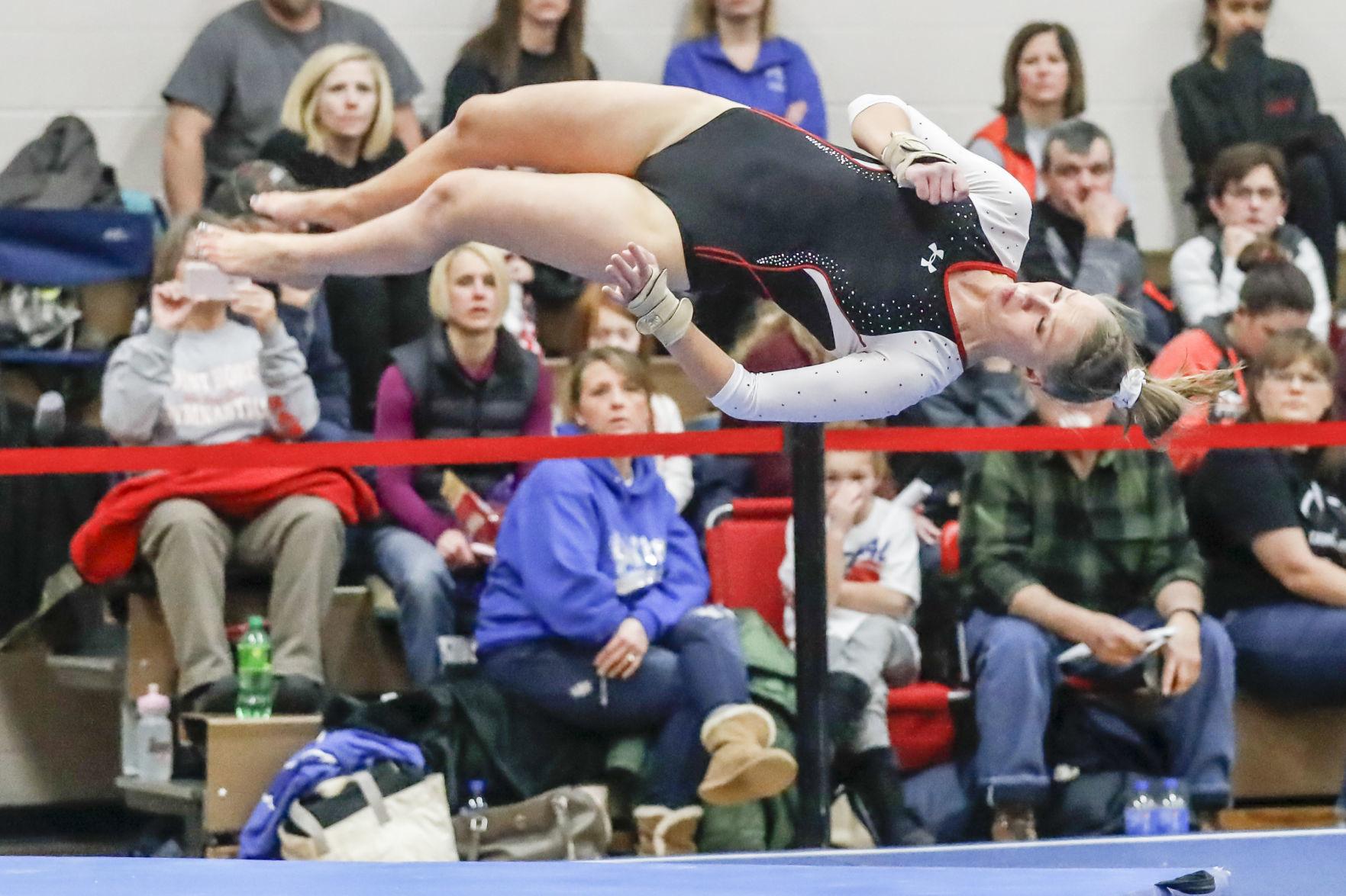 Prep gymnastics photo Mount Horeb Invitational