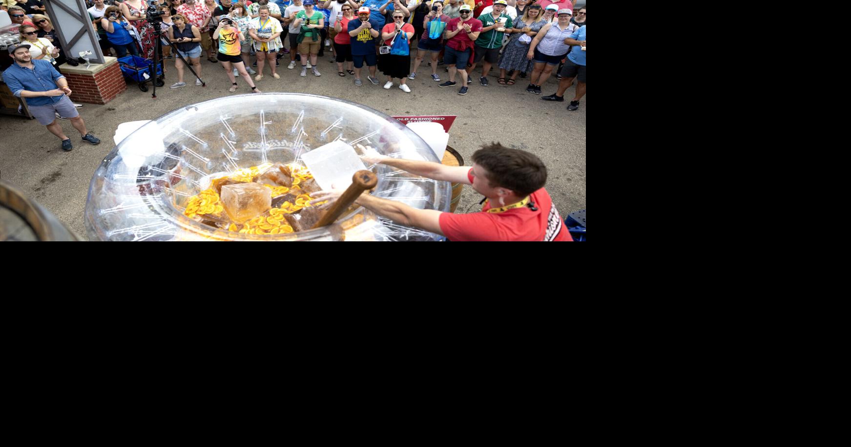 Madison Mallards build largest brandy old-fashioned cocktail