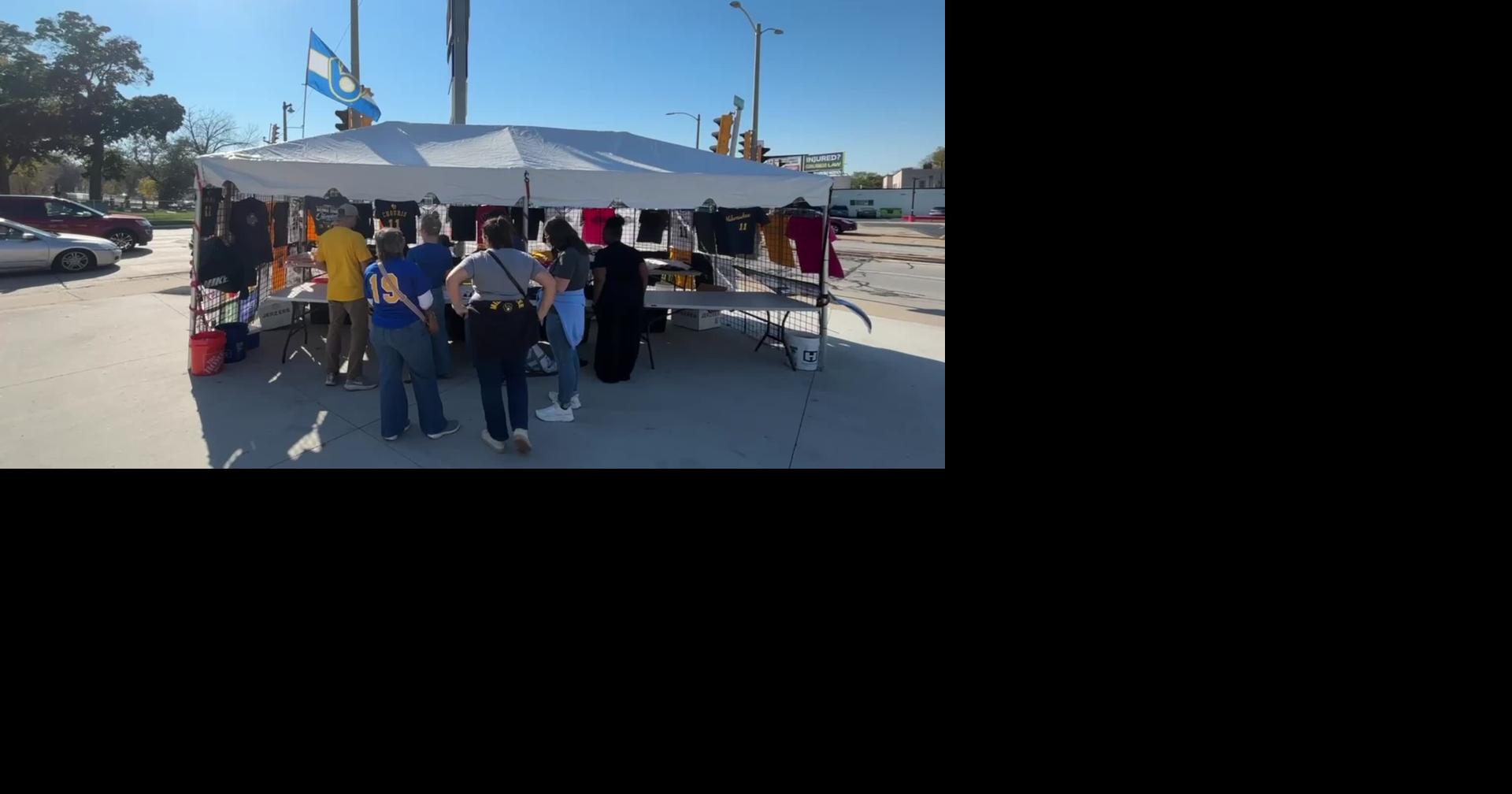 Swag sales booming prior to Game 1 of the World Series