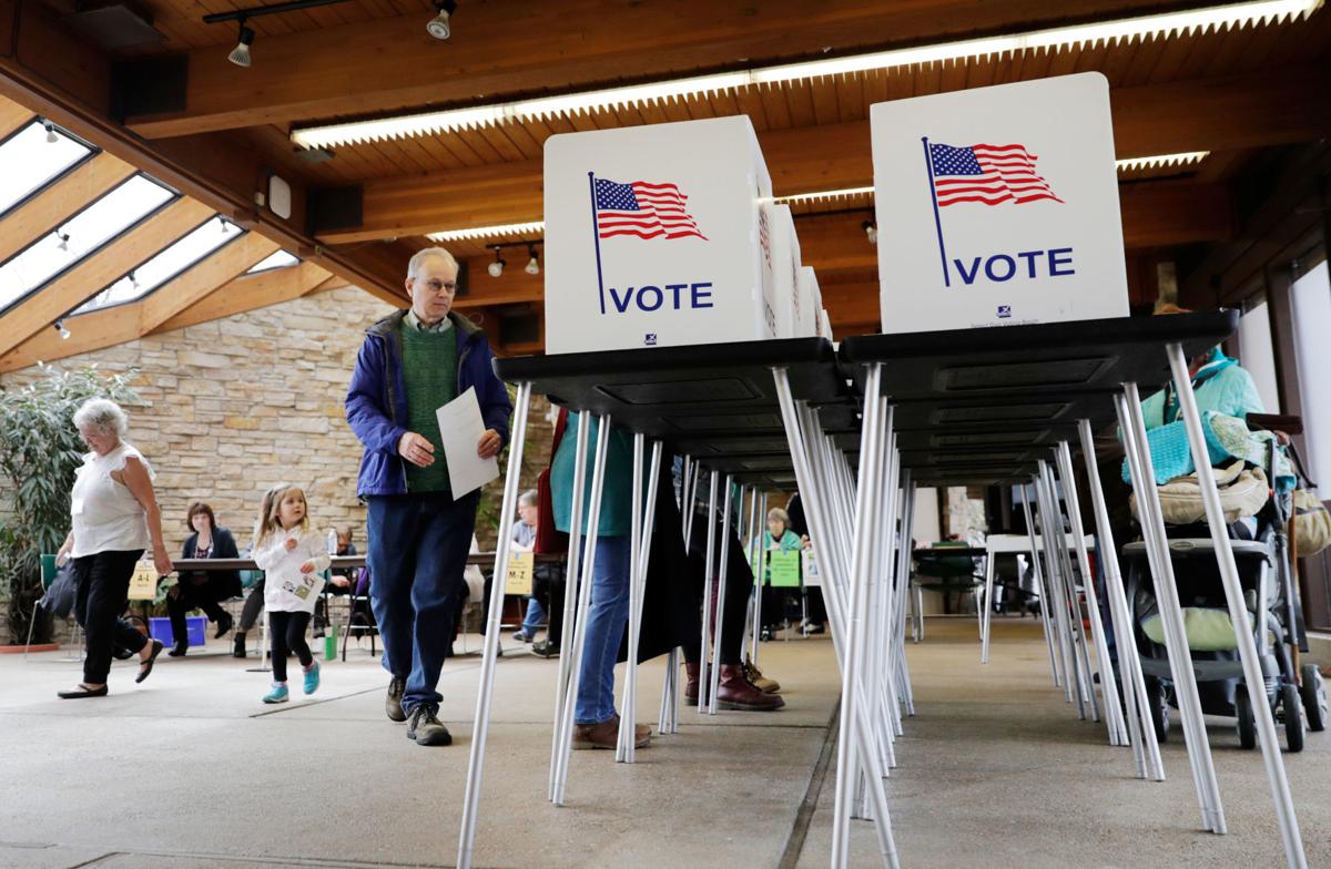 Voting booth, State Journal generic file photo