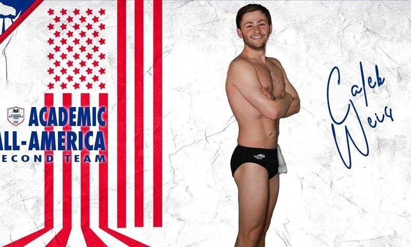 UW-Whitewater’s Weis Named To Academic All-America® Men’s Swimming and Diving Second Team