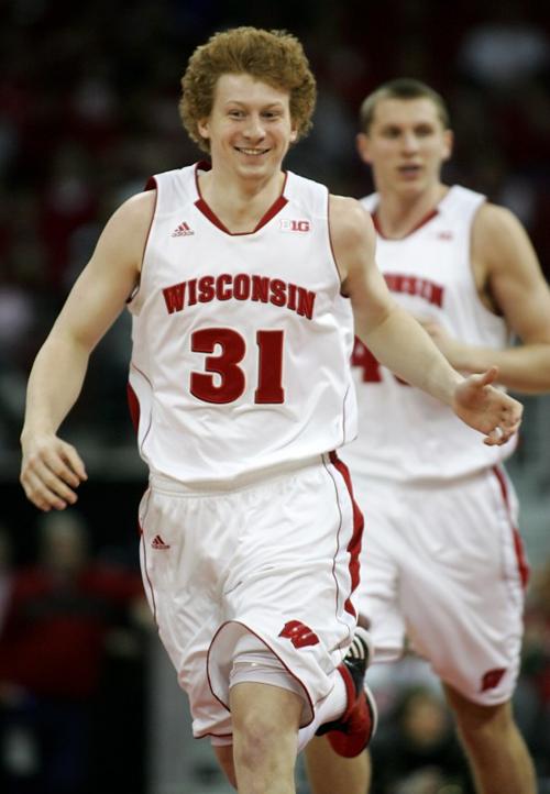 Badgers Men S Basketball Cosmo Names Mike Bruesewitz One Of The