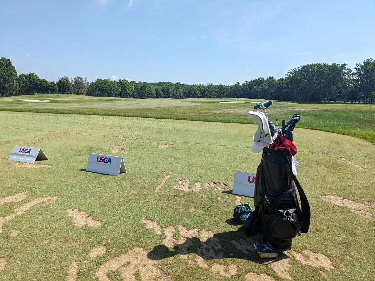 How the US Senior Open driving range operates