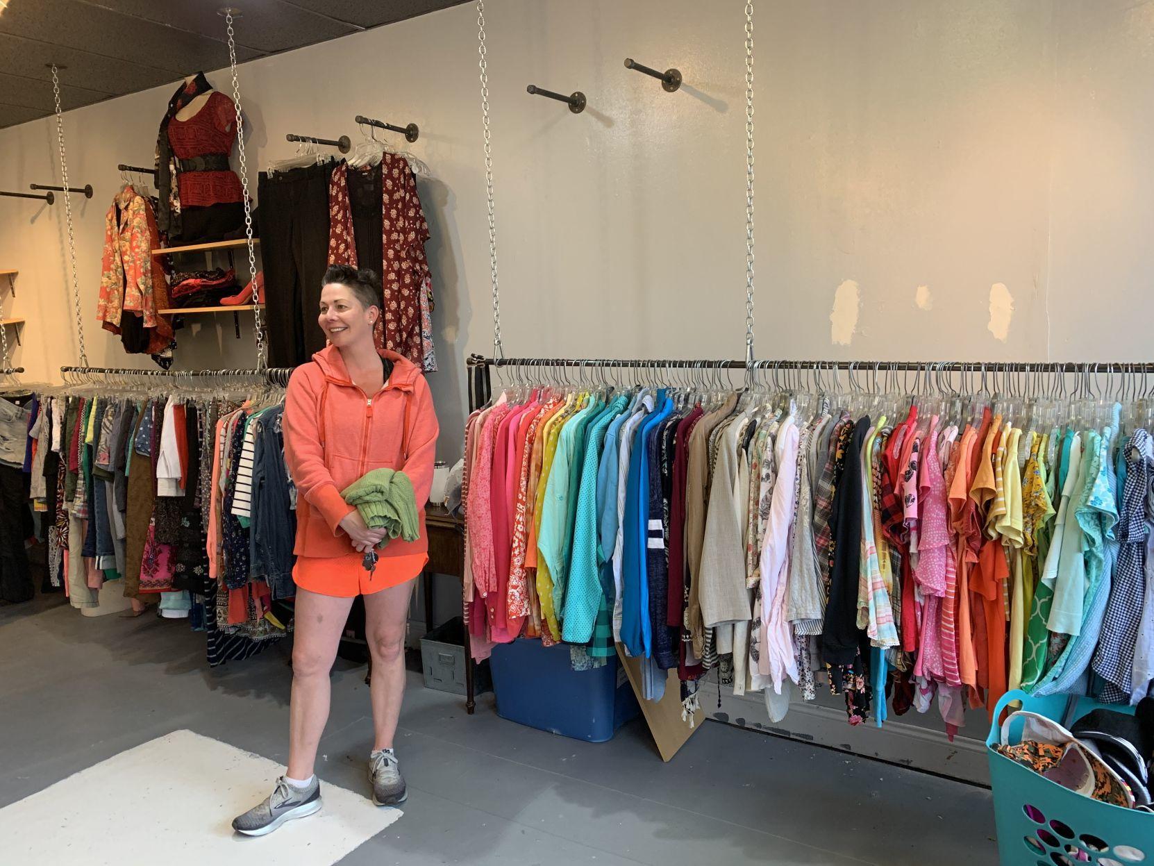 Boutique Owner Giving Away Clothes To Make Pandemic Walking More