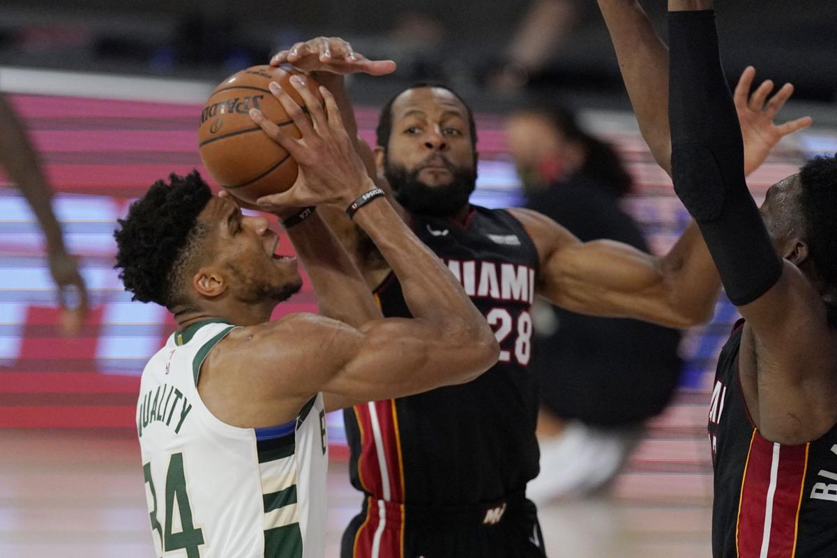 On the ropes: Bucks on brink of elimination after Heat storm from