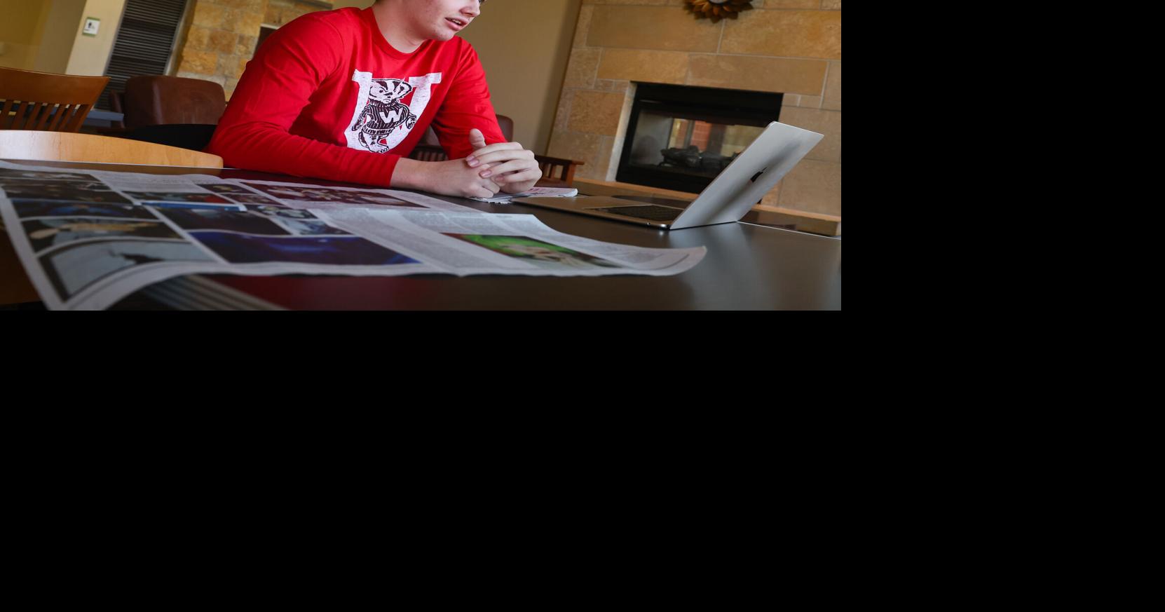 UW Madison freshman authors New York Times crossword puzzle