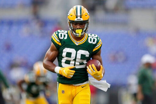 Malik Taylor Wins Battle at Receiver for Green Bay Packers