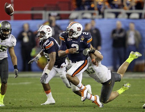 Dyer's improbable run key to Auburn's BCS title - Deseret News