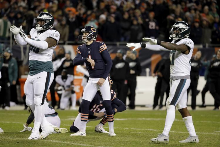 Cody Parkey hits upright again, Bears lose to Eagles to cap wild wild card  weekend