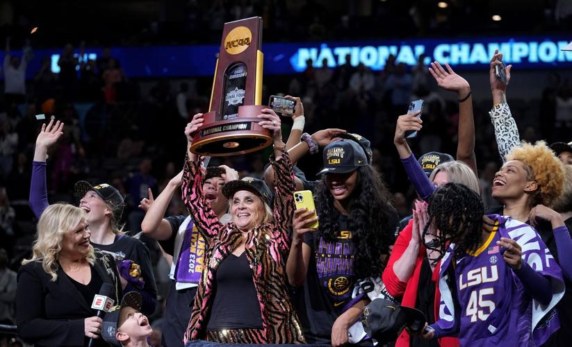 Column: LSU coach Kim Mulkey manages to go even lower after brawl