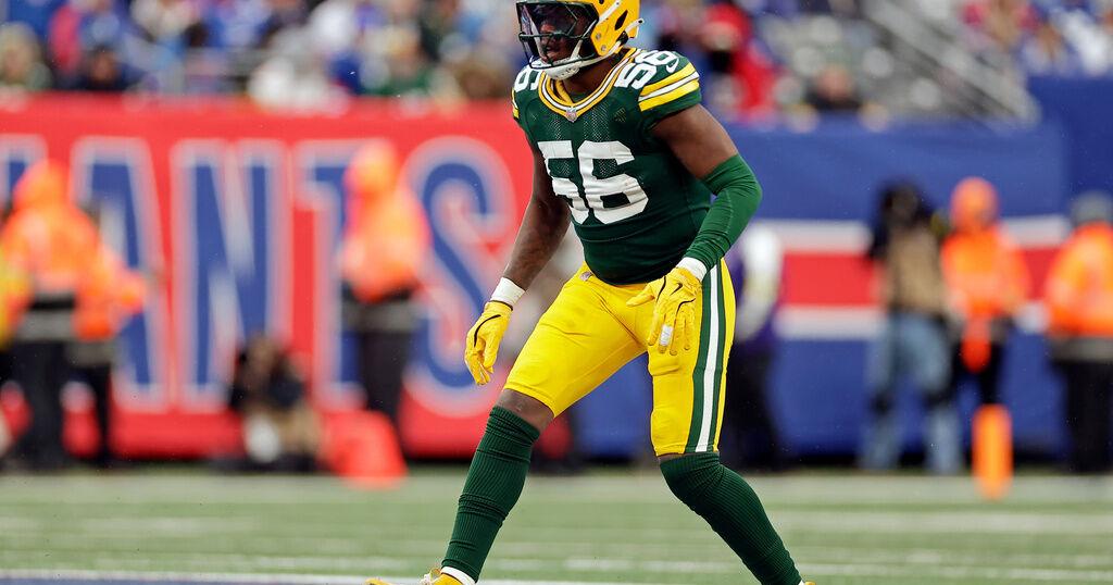 Packers linebacker discusses offseason training 2026 goals