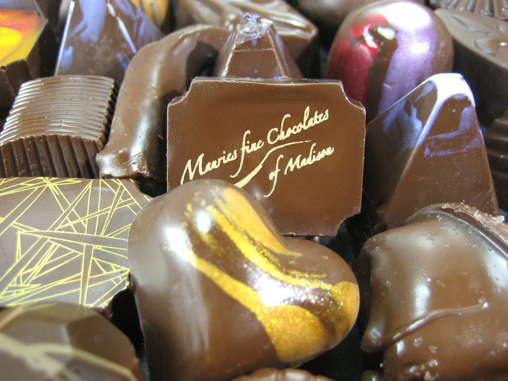 fine chocolate candy