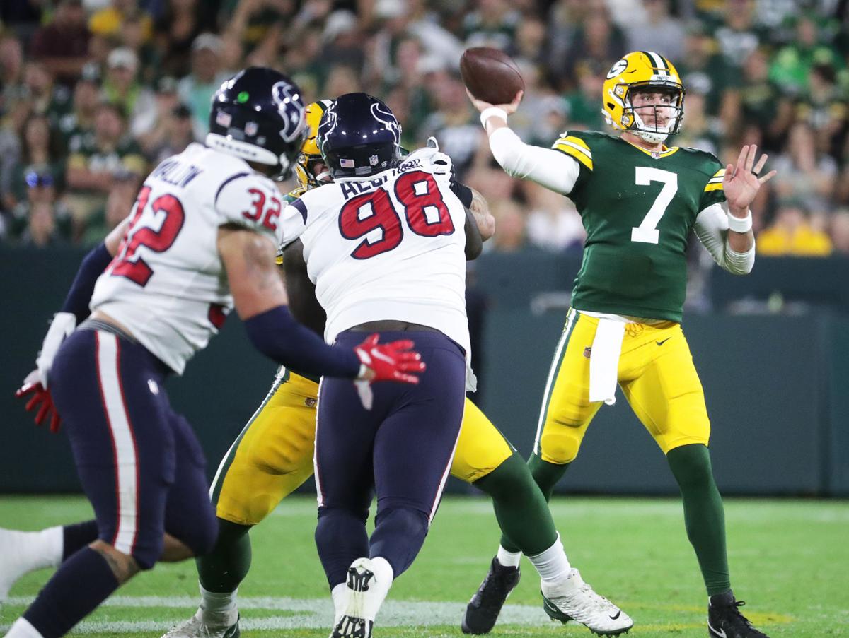 Love 'dinged' in Packers' 26-7 preseason loss to Texans