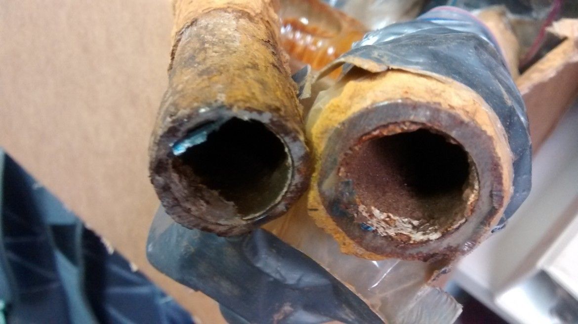 Lead pipes