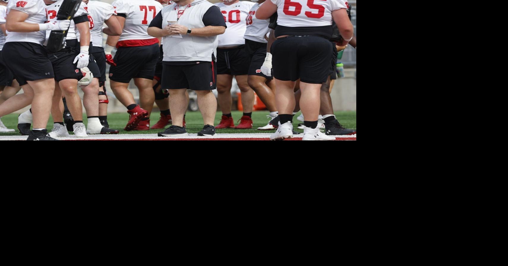 WISCONSIN FOOTBALL Polzin: Wisconsin's OL coach has a way with words. Now, can he fix an underachieving unit?