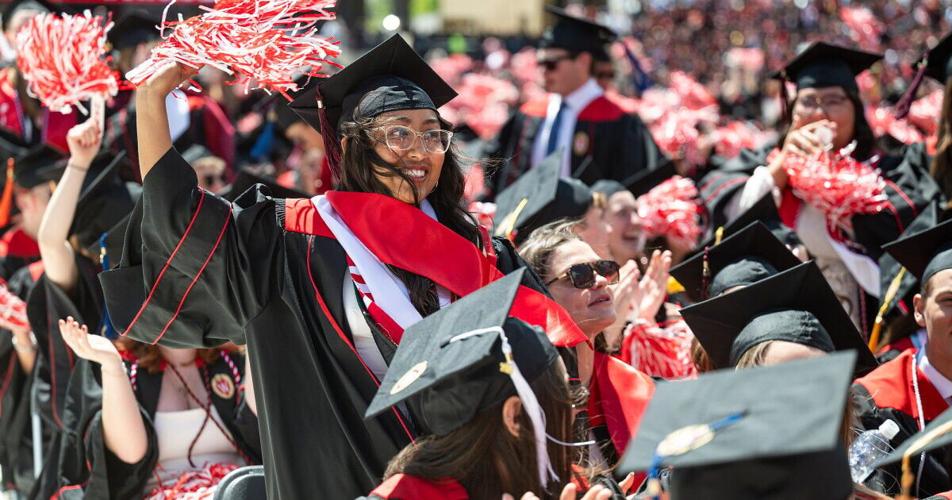 A Camp Randall commencement