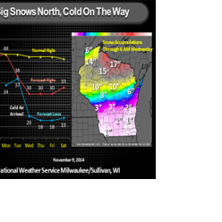 First major snowfall of season could bring an inch of snow Tuesday