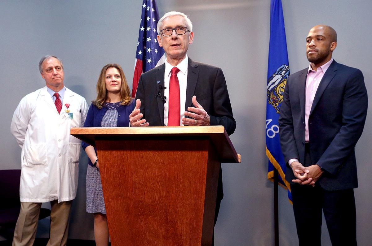 Tony Evers visits Gundersen