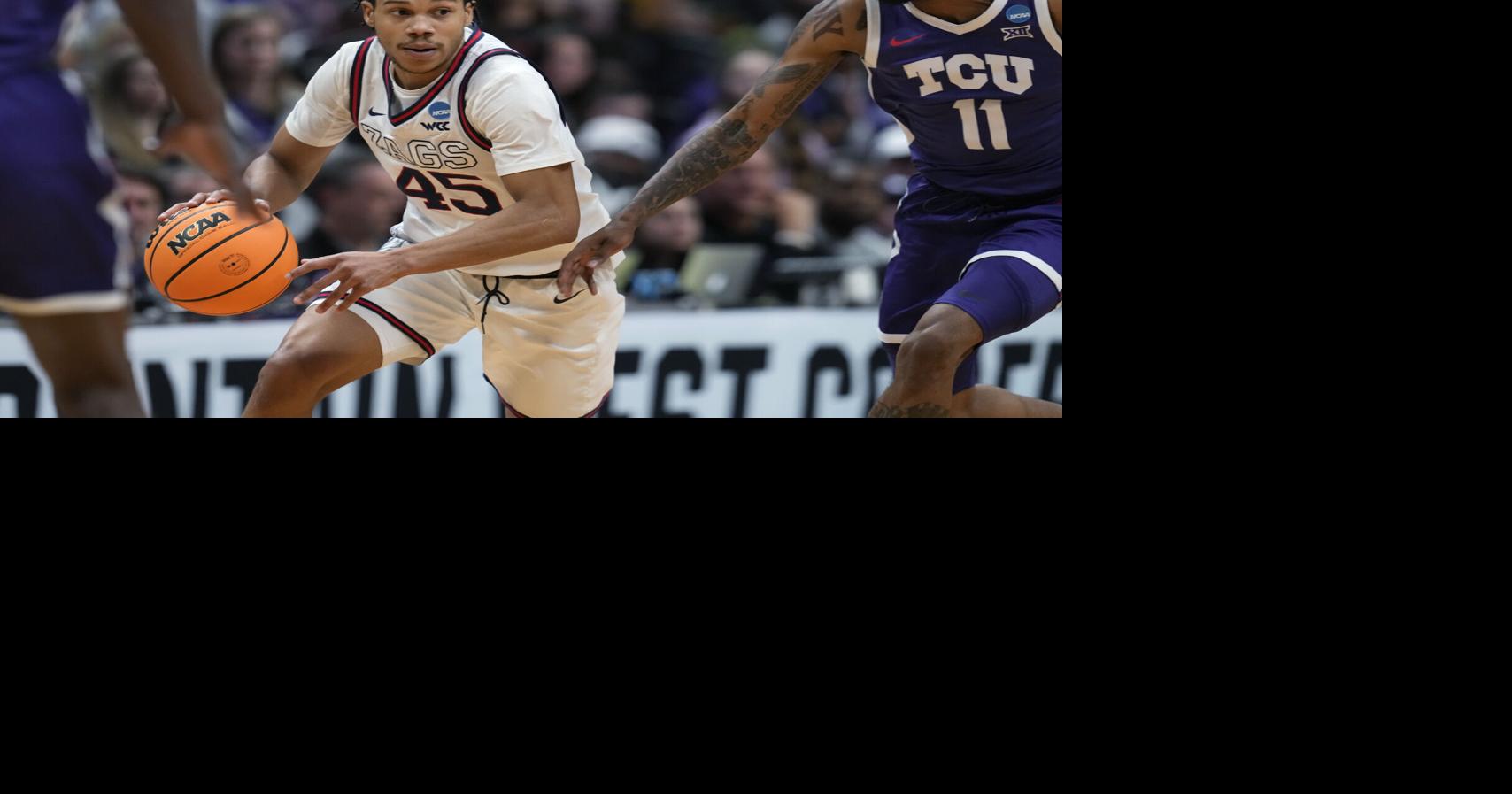NCAA TCU Gonzaga Basketball