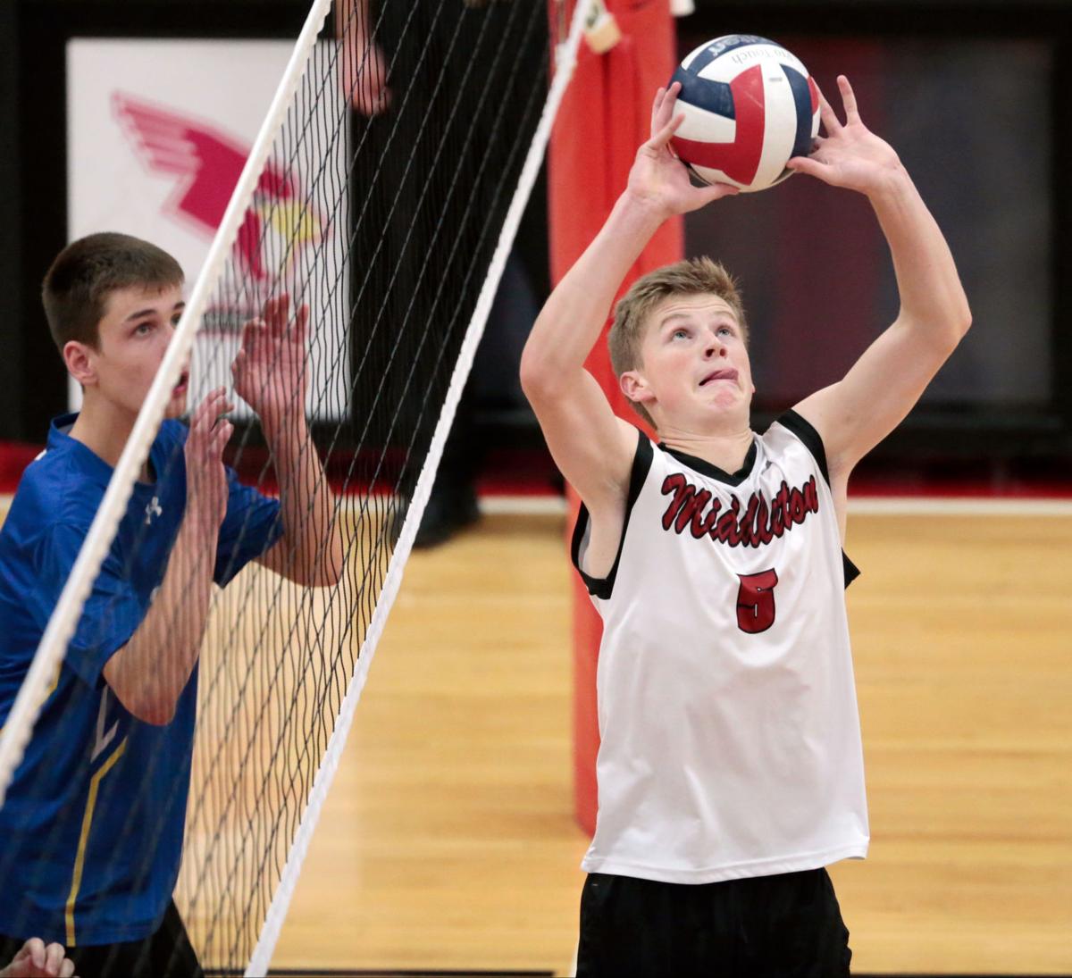 WIAA state boys volleyball Middleton to meet Kaukauna in quarterfinal