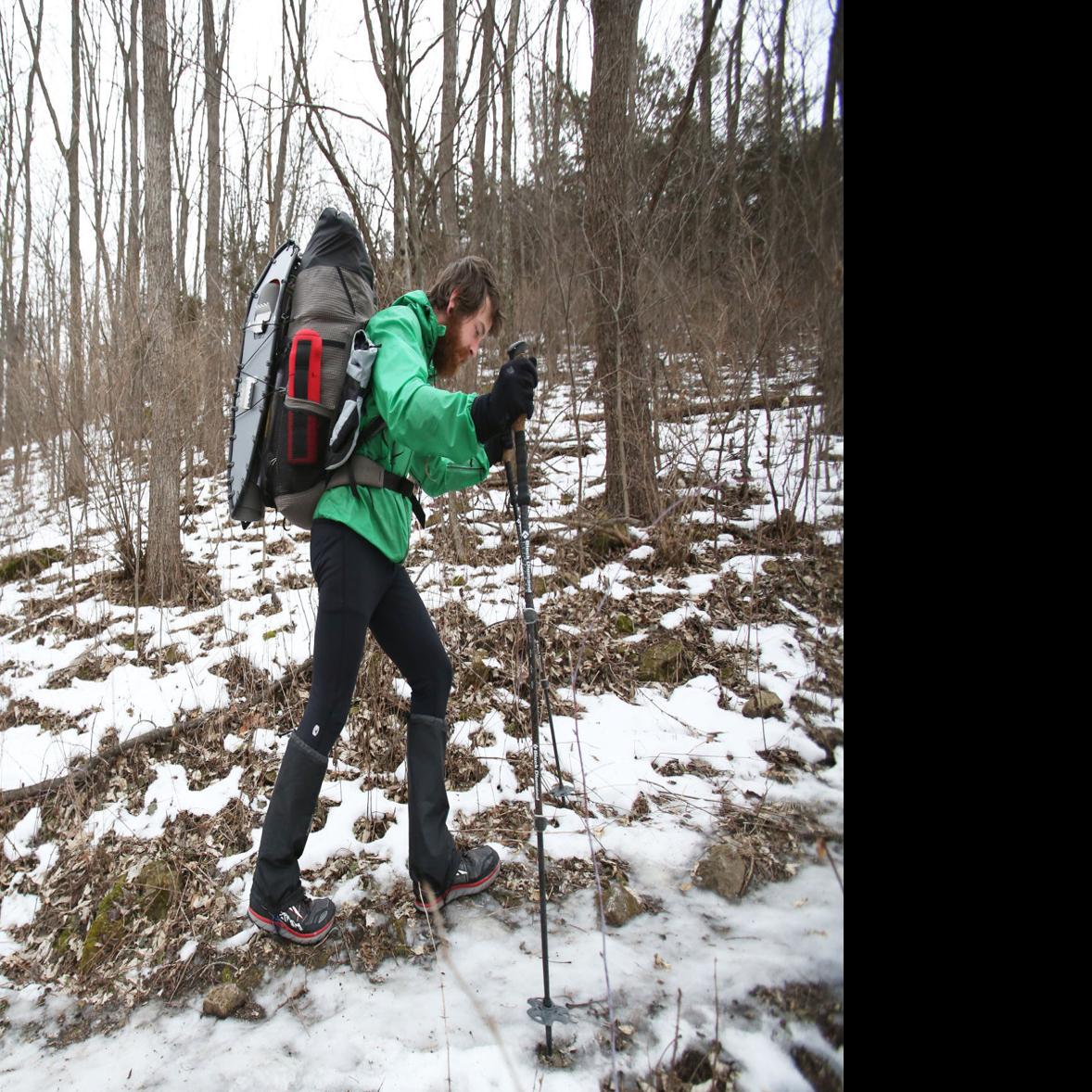 Portland Man S Winter Thru Hike A First For The Ice Age Trail