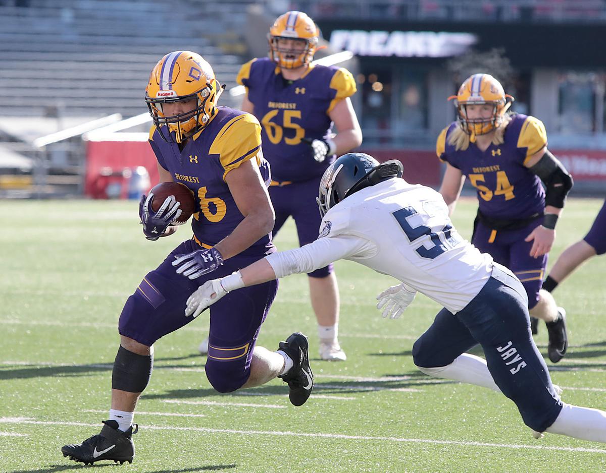Deforest S Trey Schroeder Earns Player Of Year Honor On Wisconsin