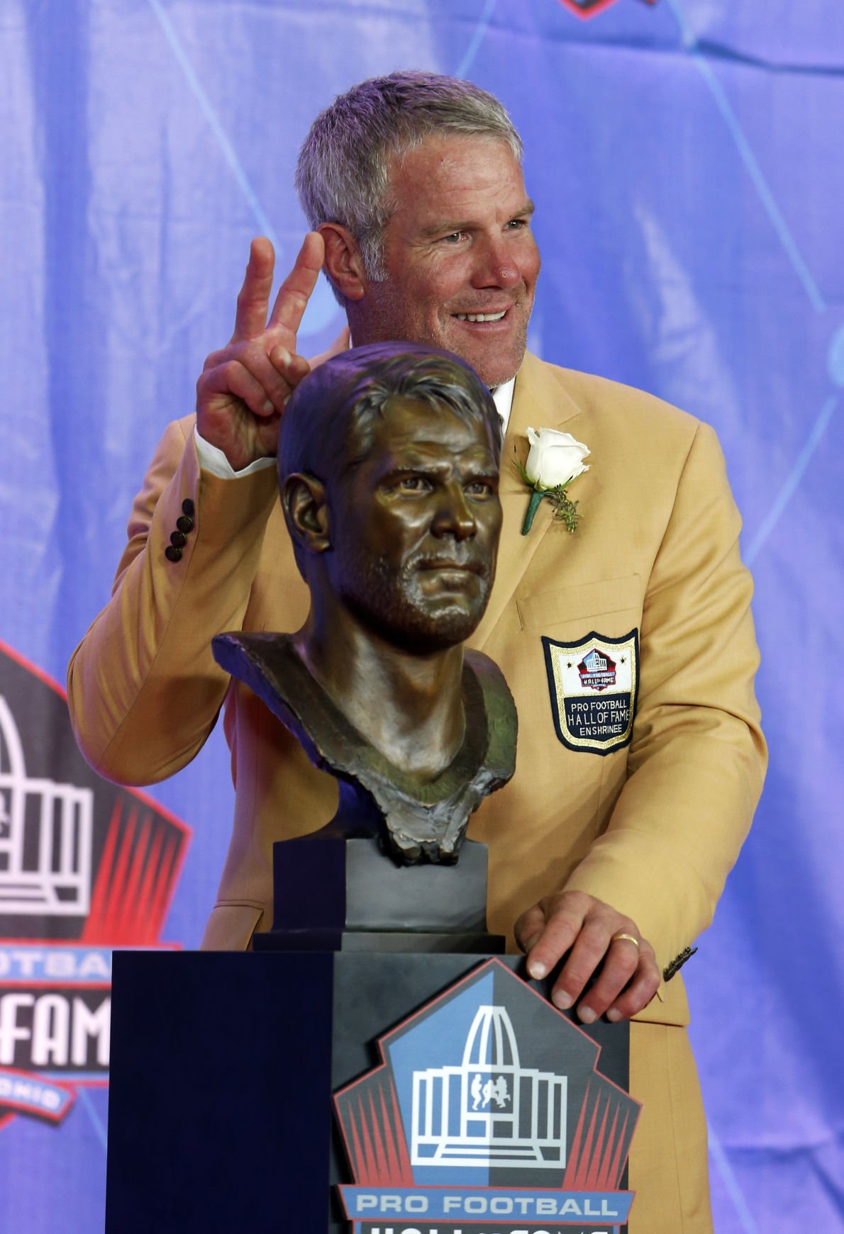 Brett Favre wants to sparkle during his HOF induction speech