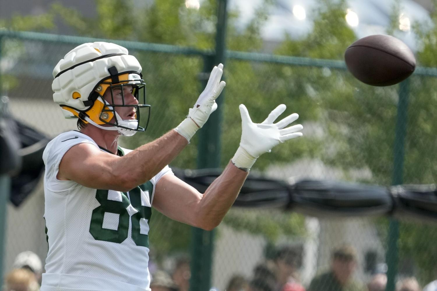 PHOTOS: Bend's Luke Musgrave suits up at Packers rookie minicamp