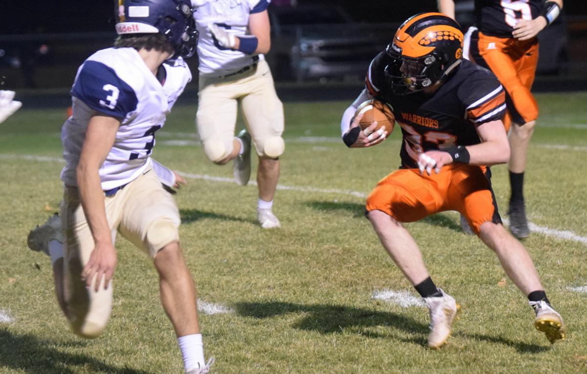 Prep football photo: Portage's Seth Williams runs against Baraboo