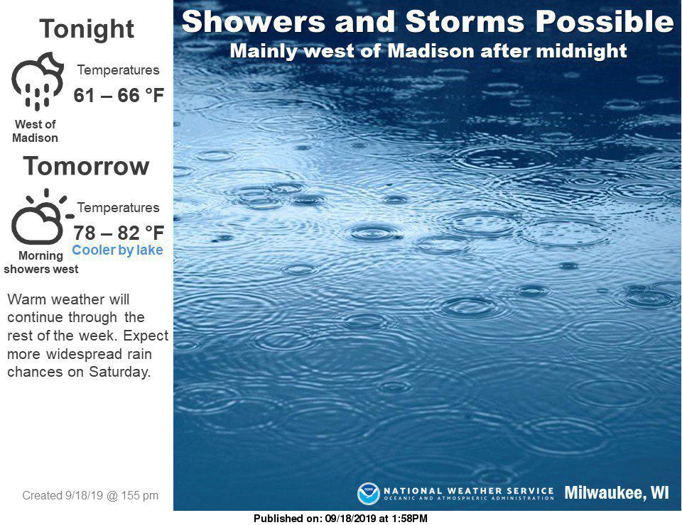 noaa weather madison wi