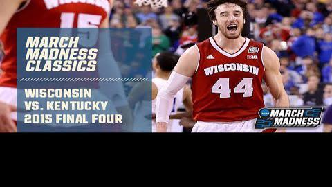 Video Wisconsin Defeats Kentucky In 2015 Ncaa Final Four