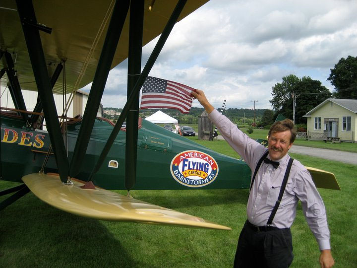 Stocking - Night Flight - Biplane