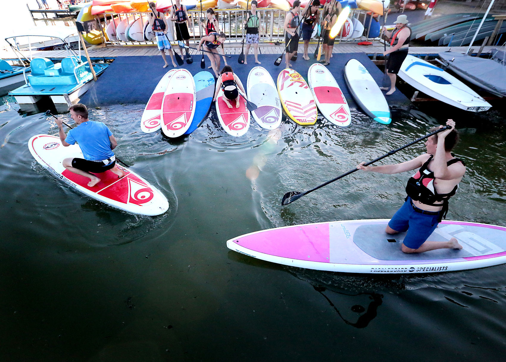 flotation device for paddle boarding
