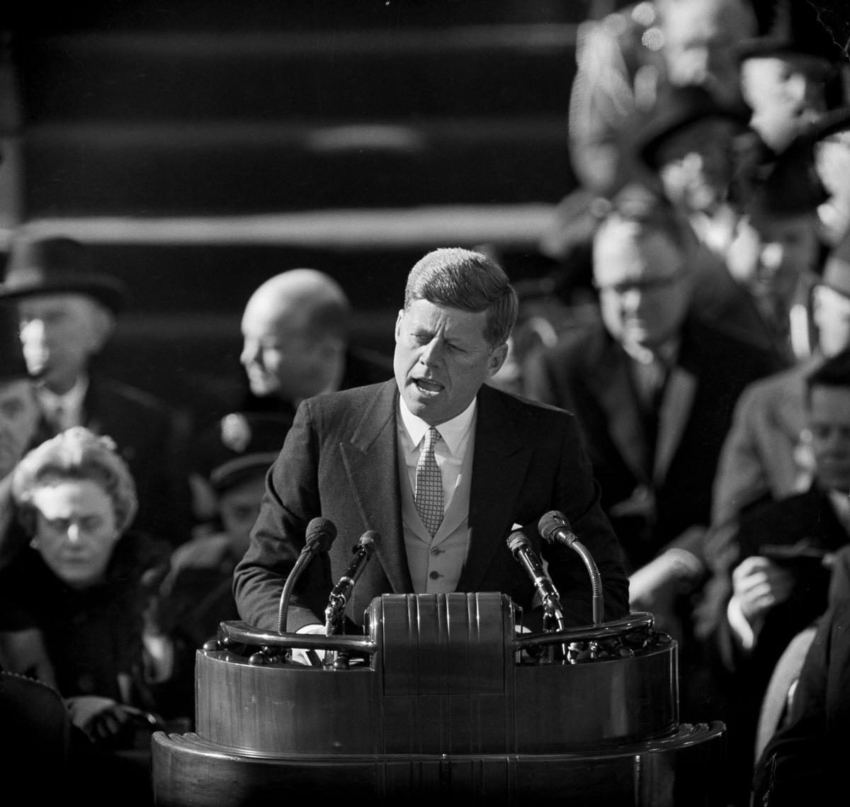 How does kennedy propose to make the world a better place in his speech? picture