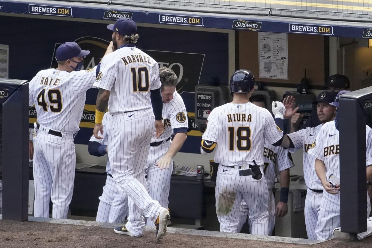Reds Brewers Baseball