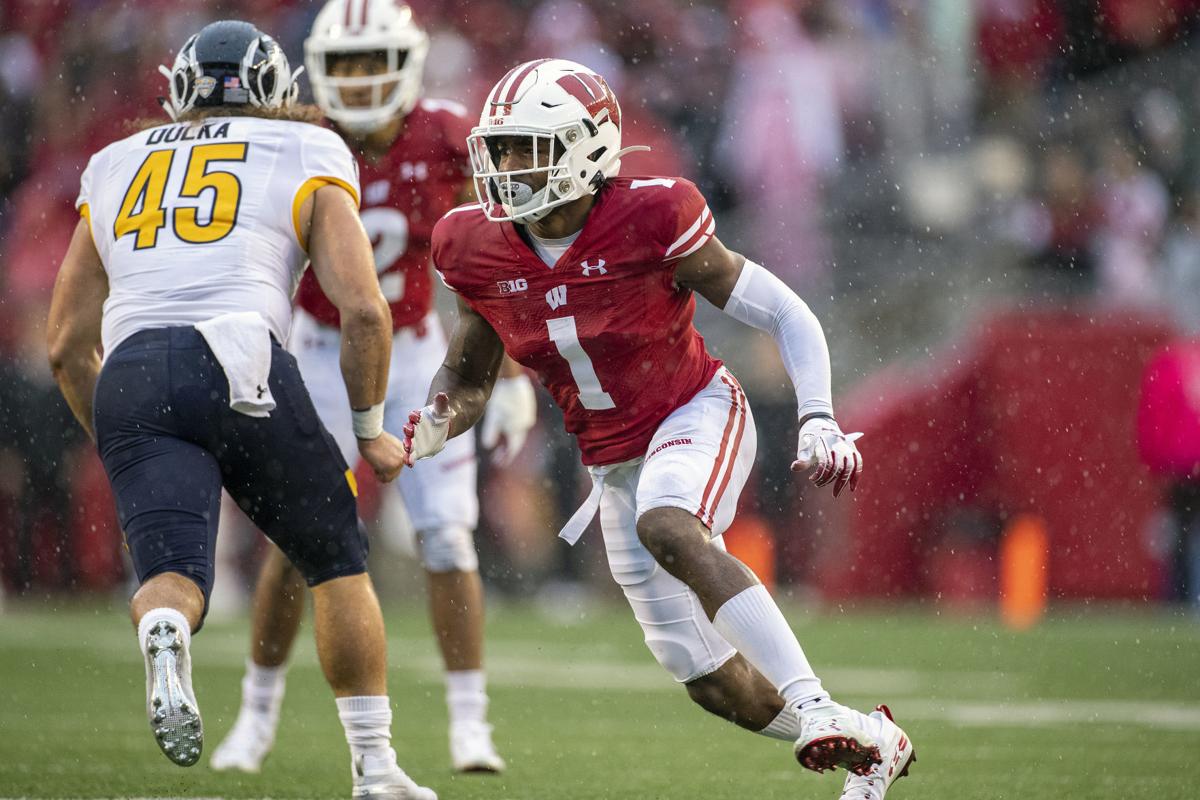 Faion Hicks embraces his role as Badgers' No. 1 cornerback