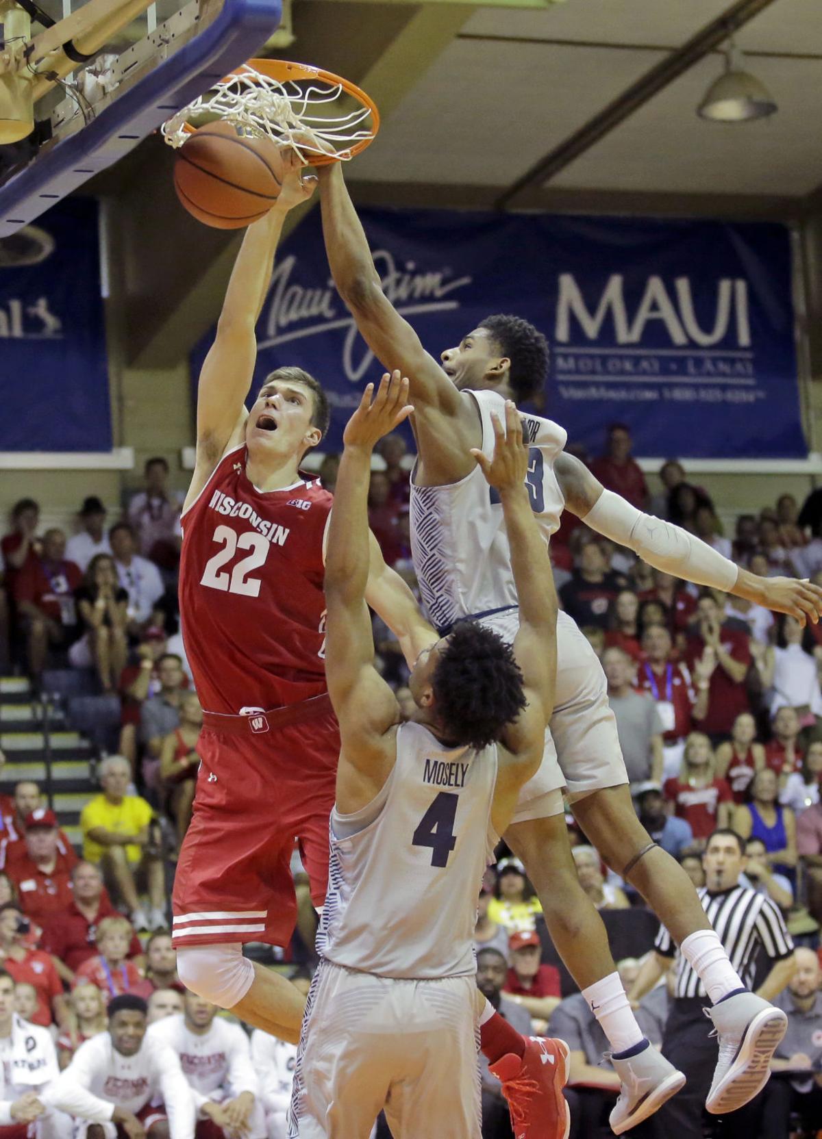 Wisconsin Georgetown Basketball