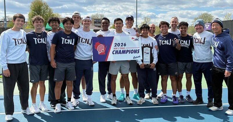 The College of New Jersey wins first WIAC men’s tennis title