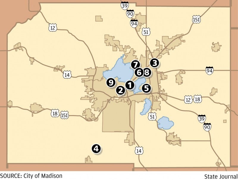 Madison area road construction
