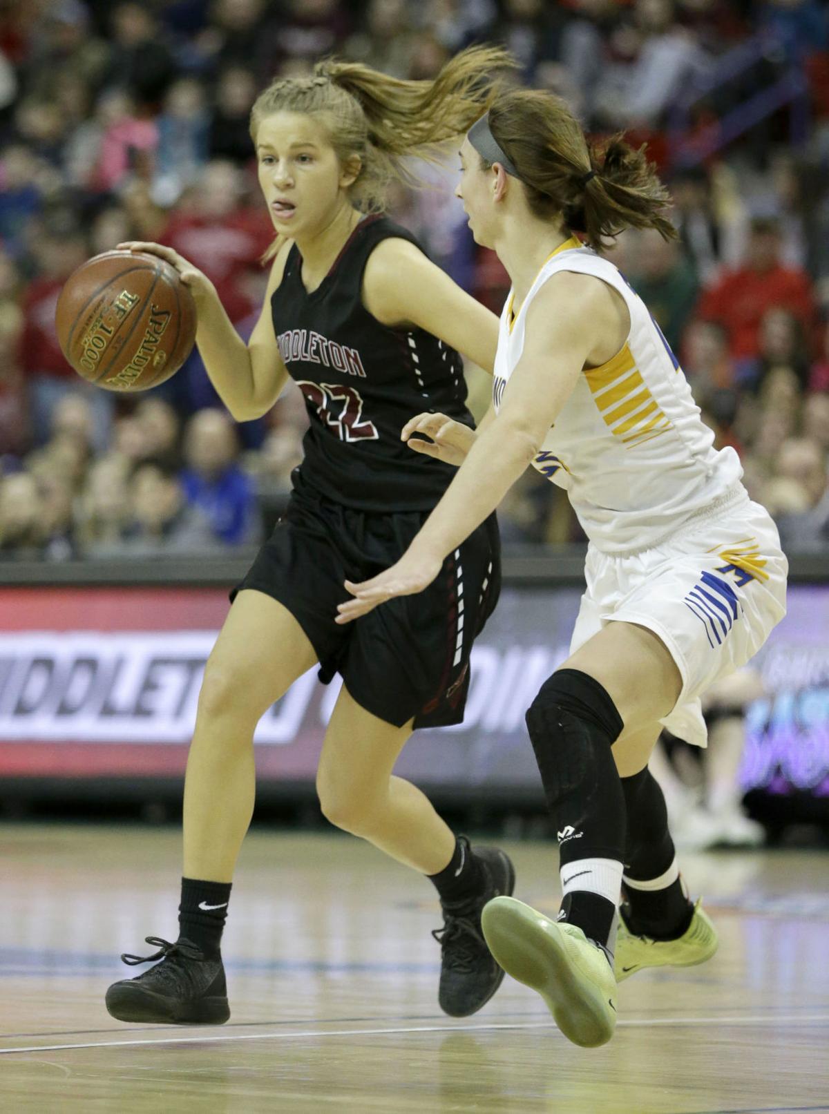 Wiaa State Girls Basketball Evie Coleman Sparks Middleton To Upset Of Top Seeded Mukwonago Girls Basketball Madison Com
