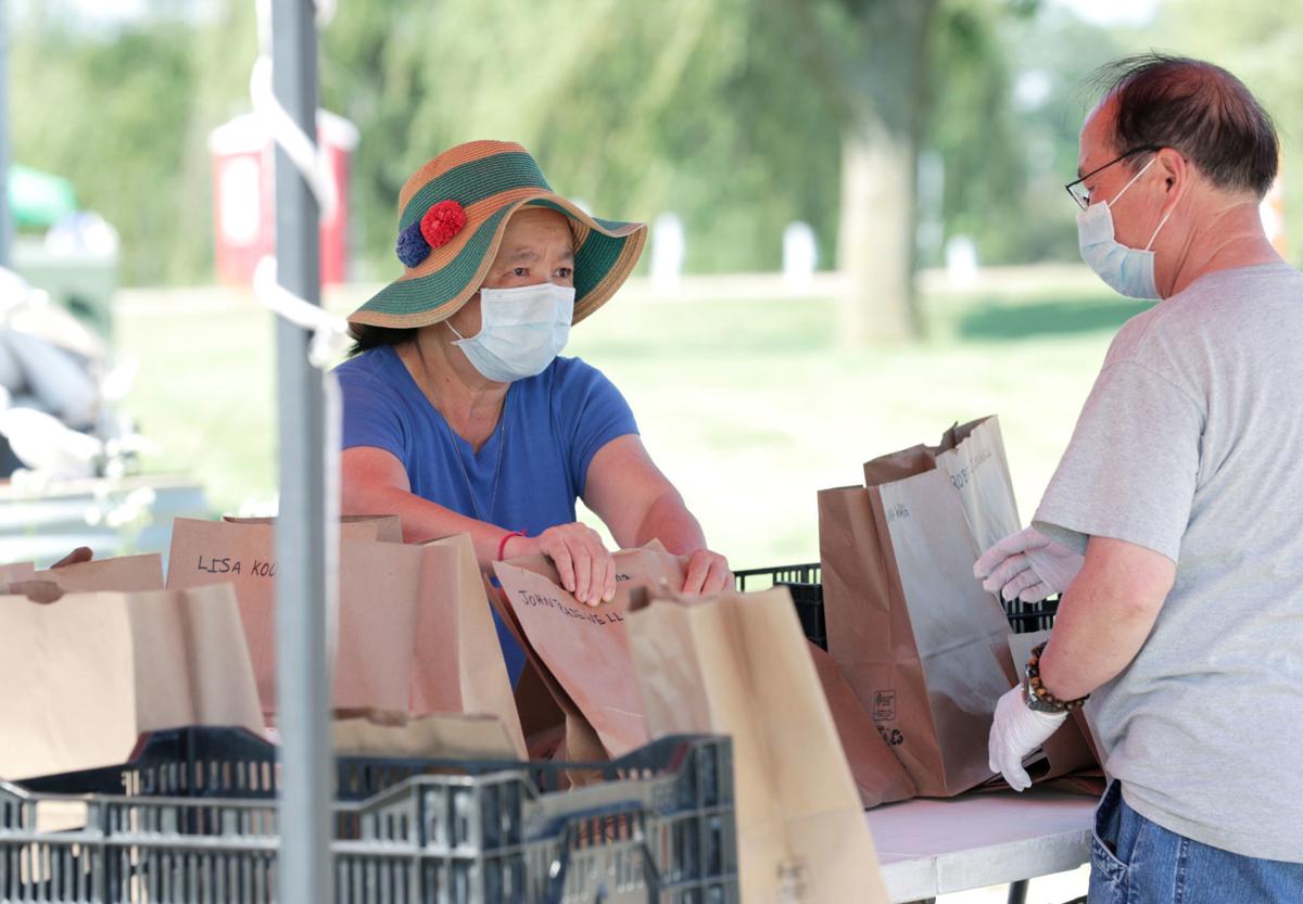 Dane County Farmers' Market local food pickup