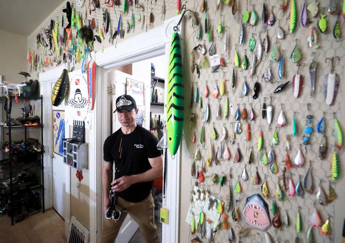 Lost fishing lures find new life thanks to Ed the Diver