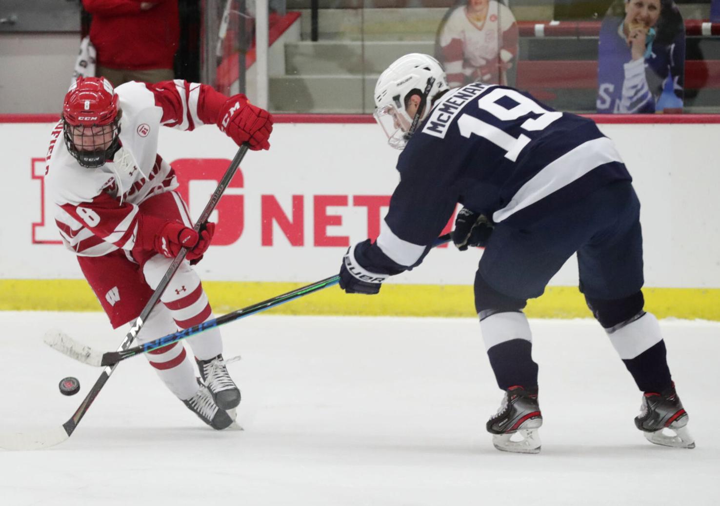 Goals are still Cole Caufield's specialty but the Badgers ...
