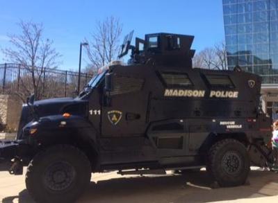 Madison police MRAP